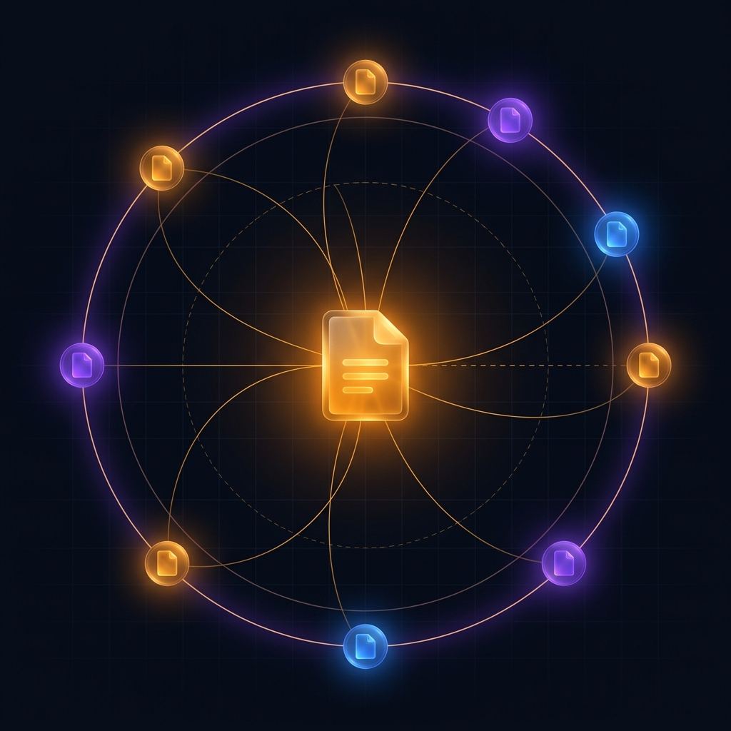 Blog Monkee campaign orchestration — pillar post with orbital backlink network
