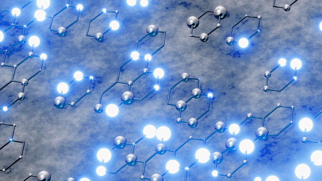 An abstract, professional visualization of glowing blue lines and nodes forming a complex digital network, representing the new agentic web and AI infrastructure.