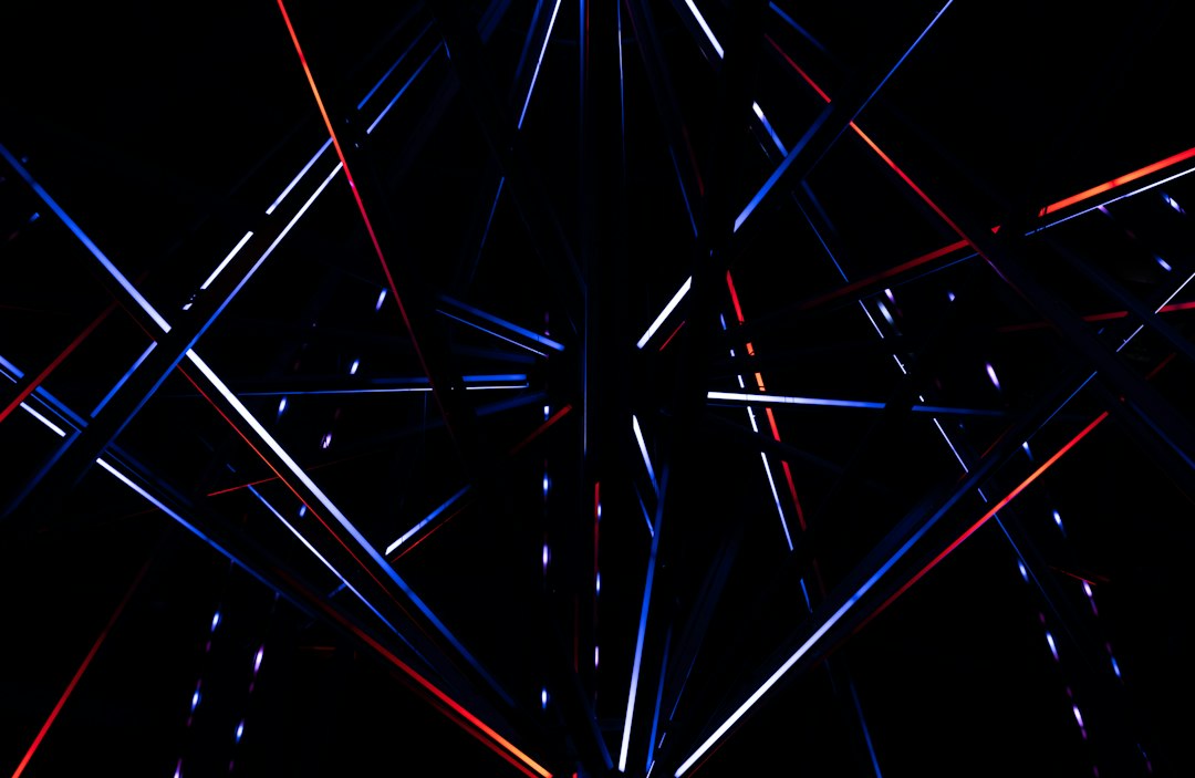 An abstract visualization of a complex digital network with glowing nodes and interconnected lines, symbolizing the structure of the agentic web.