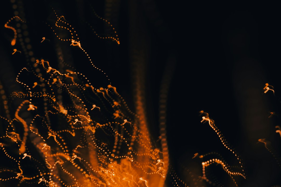 An abstract visualization of glowing blue interconnected lines and nodes, representing the modern, AI-driven digital infrastructure for Generative Engine Optimization (GEO).